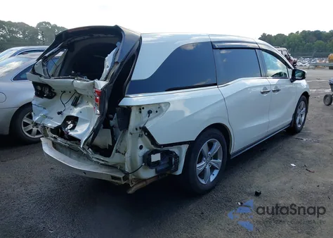 2020 Honda Odyssey Ex-L/Ex-L W/Navi Res из США, поврежденный, VIN 5FNRL6H77LB045204